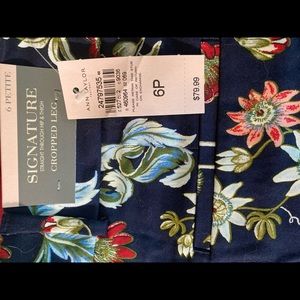 cropped leg dress pant